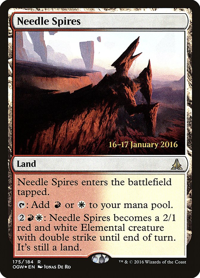 Needle Spires [Oath of the Gatewatch Prerelease Promos] - Magic: The Gathering - Card Brawlers | Quebec | Canada |
