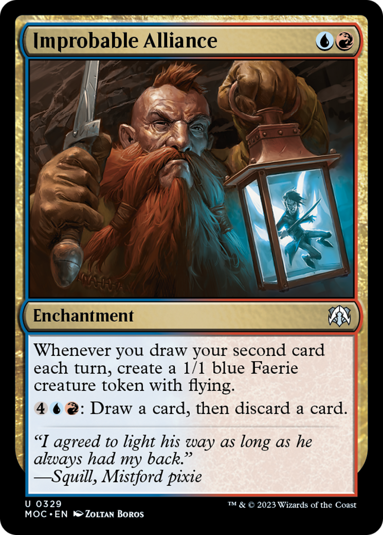 Improbable Alliance [March of the Machine Commander] - Magic: The Gathering - Card Brawlers | Quebec | Canada |