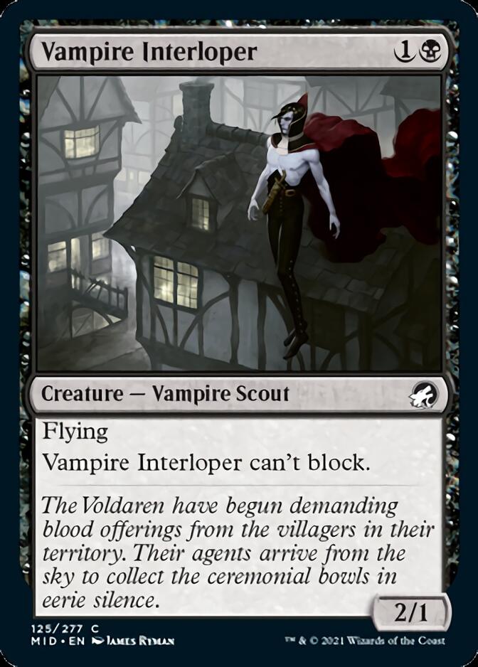 Vampire Interloper [Innistrad: Midnight Hunt] - Magic: The Gathering - Card Brawlers | Quebec | Canada |