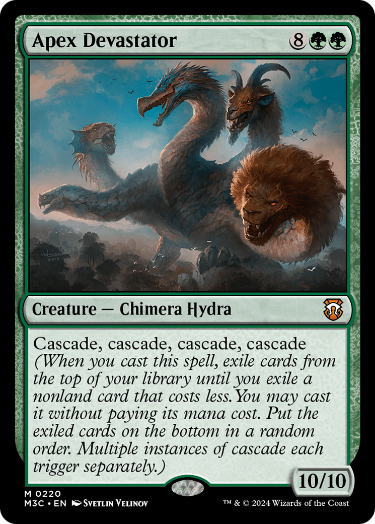 Apex Devastator (Ripple Foil) [Modern Horizons 3 Commander] - Magic: The Gathering - Card Brawlers | Quebec | Canada |