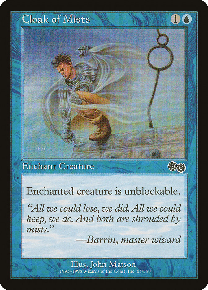 Cloak of Mists [Urza's Saga] - Magic: The Gathering - Card Brawlers | Quebec | Canada |