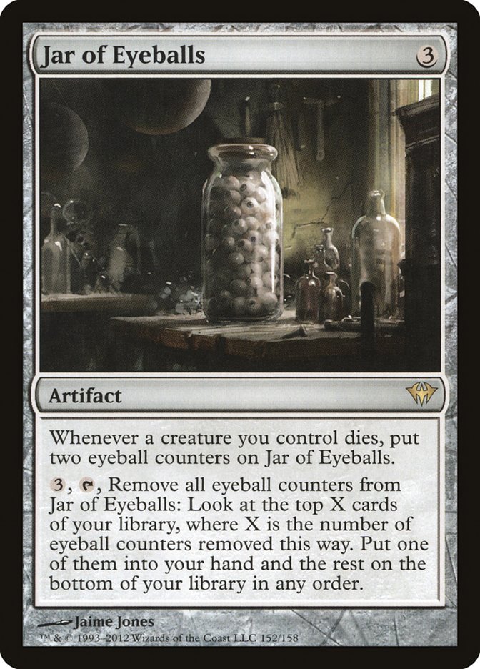 Jar of Eyeballs [Dark Ascension] - Magic: The Gathering - Card Brawlers | Quebec | Canada |