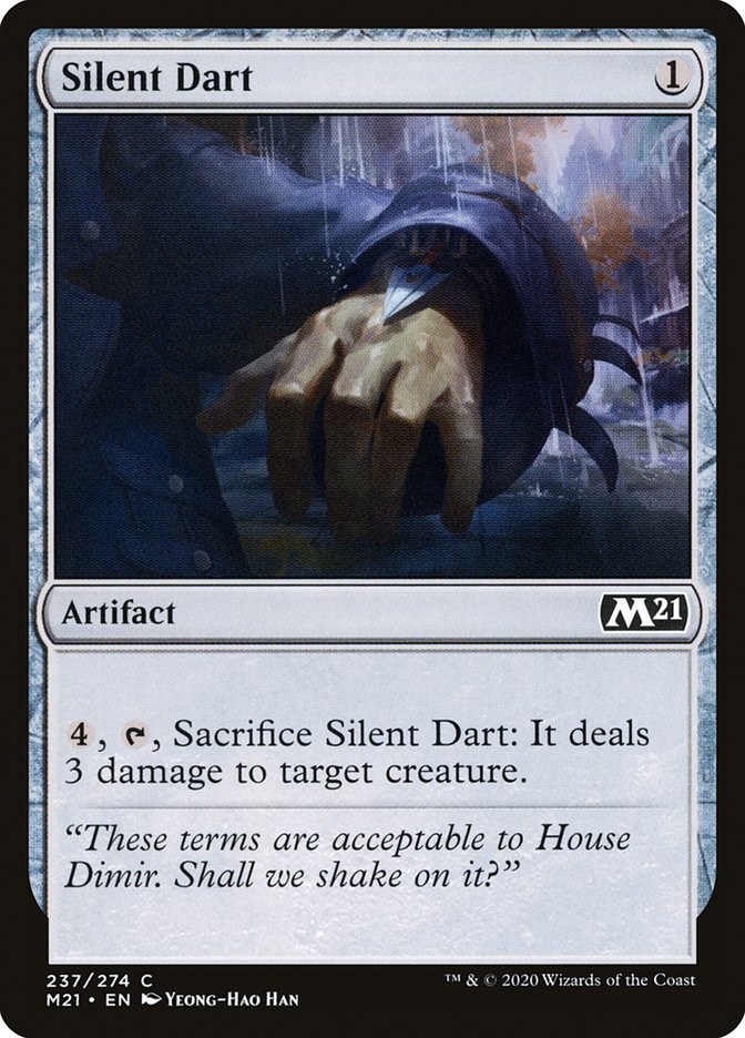 Silent Dart [Core Set 2021] - Magic: The Gathering - Card Brawlers | Quebec | Canada |