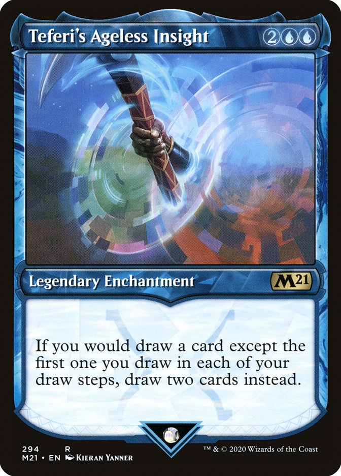 Teferi's Ageless Insight (Showcase) [Core Set 2021] - Magic: The Gathering - Card Brawlers | Quebec | Canada |