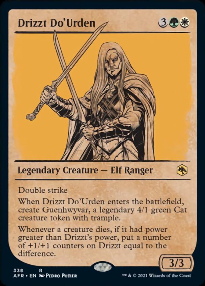 Drizzt Do'Urden (Showcase) [Dungeons & Dragons: Adventures in the Forgotten Realms] - Magic: The Gathering - Card Brawlers | Quebec | Canada |
