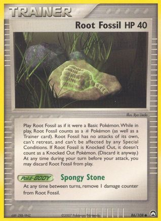 Root Fossil (86/108) [EX: Power Keepers] - Pokémon - Card Brawlers | Quebec | Canada |
