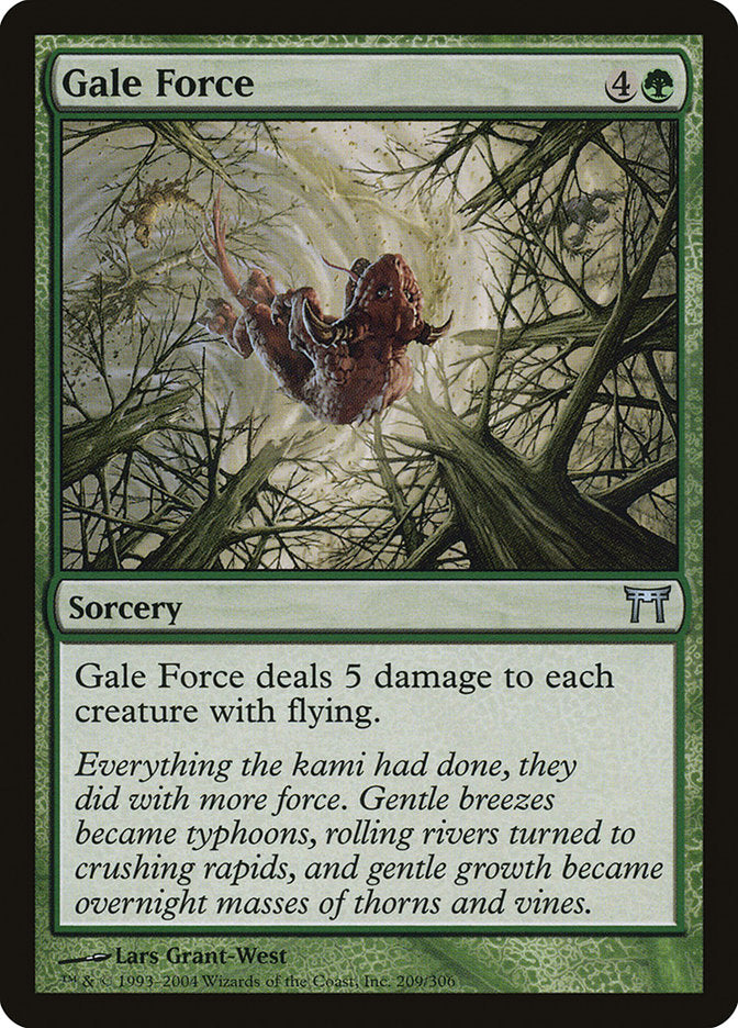 Gale Force [Champions of Kamigawa] - Magic: The Gathering - Card Brawlers | Quebec | Canada |