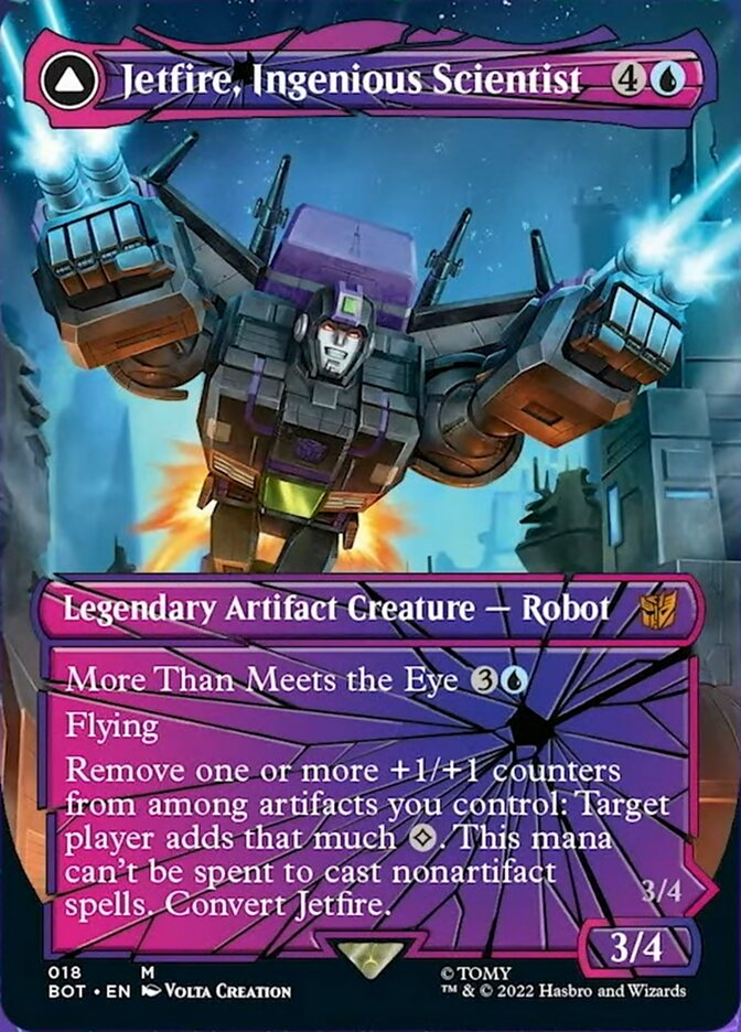 Jetfire, Ingenious Scientist // Jetfire, Air Guardian (Shattered Glass) [Transformers] - Magic: The Gathering - Card Brawlers | Quebec | Canada |