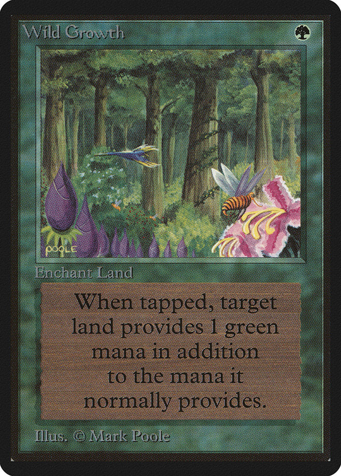 Wild Growth [Beta Edition] - Magic: The Gathering - Card Brawlers | Quebec | Canada |