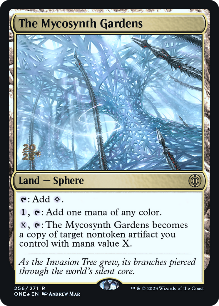 The Mycosynth Gardens [Phyrexia: All Will Be One Prerelease Promos] - Magic: The Gathering - Card Brawlers | Quebec | Canada |