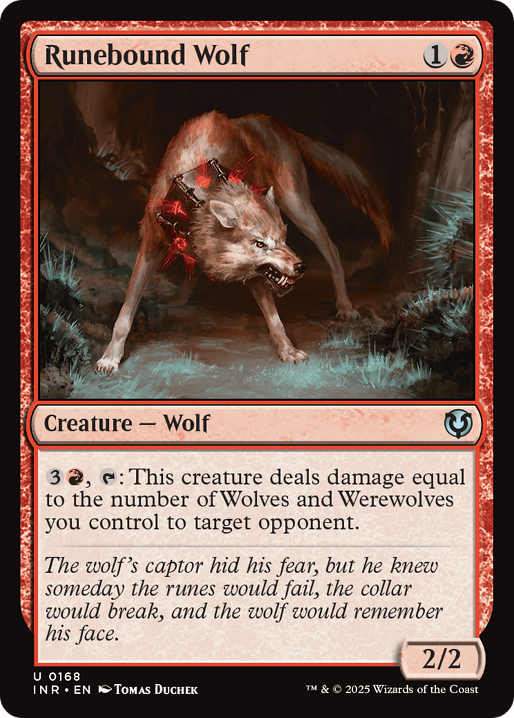 Runebound Wolf [Innistrad Remastered] - Magic: The Gathering - Card Brawlers | Quebec | Canada |