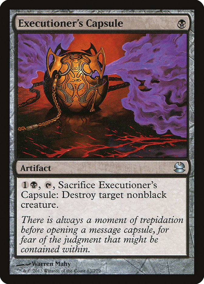Executioner's Capsule [Modern Masters] - Magic: The Gathering - Card Brawlers | Quebec | Canada |