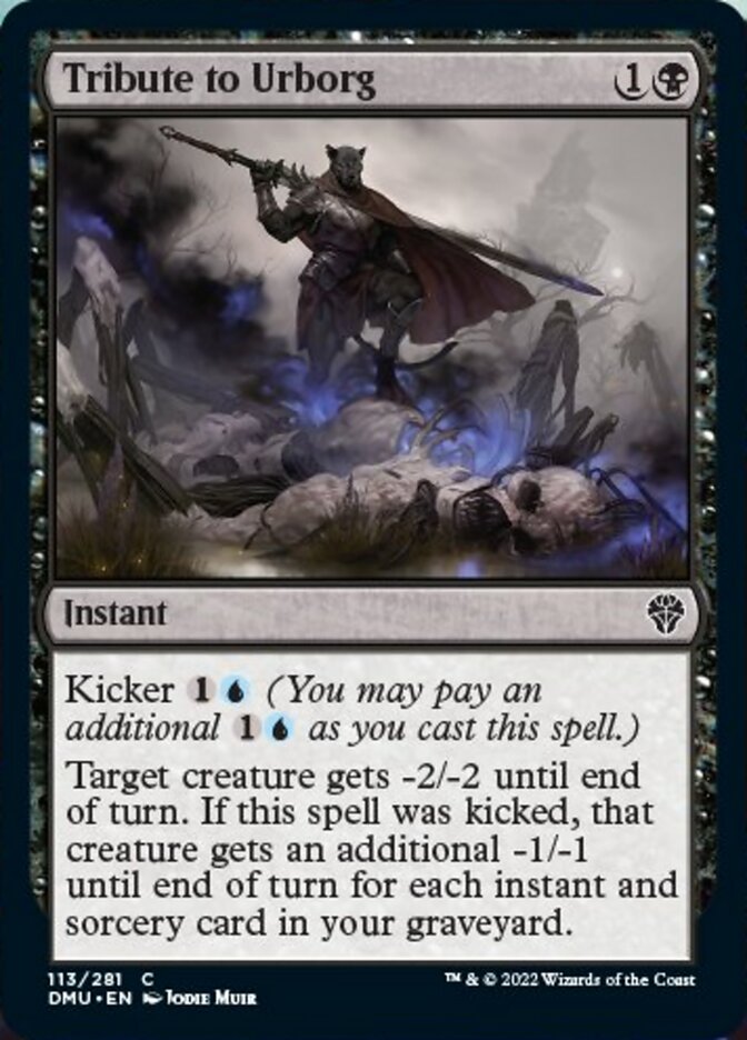 Tribute to Urborg [Dominaria United] - Magic: The Gathering - Card Brawlers | Quebec | Canada |