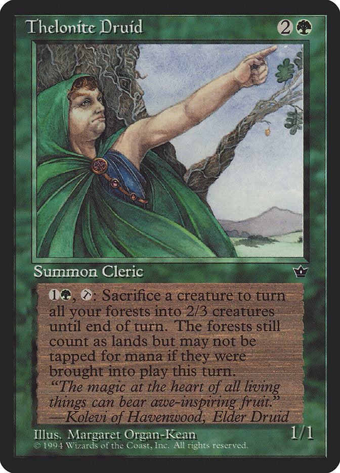 Thelonite Druid [Fallen Empires] - Magic: The Gathering - Card Brawlers | Quebec | Canada |