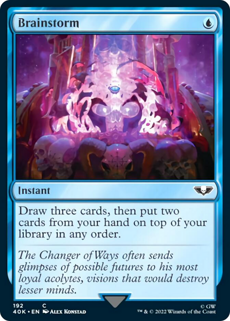 Brainstorm [Warhammer 40,000] - Magic: The Gathering - Card Brawlers | Quebec | Canada |