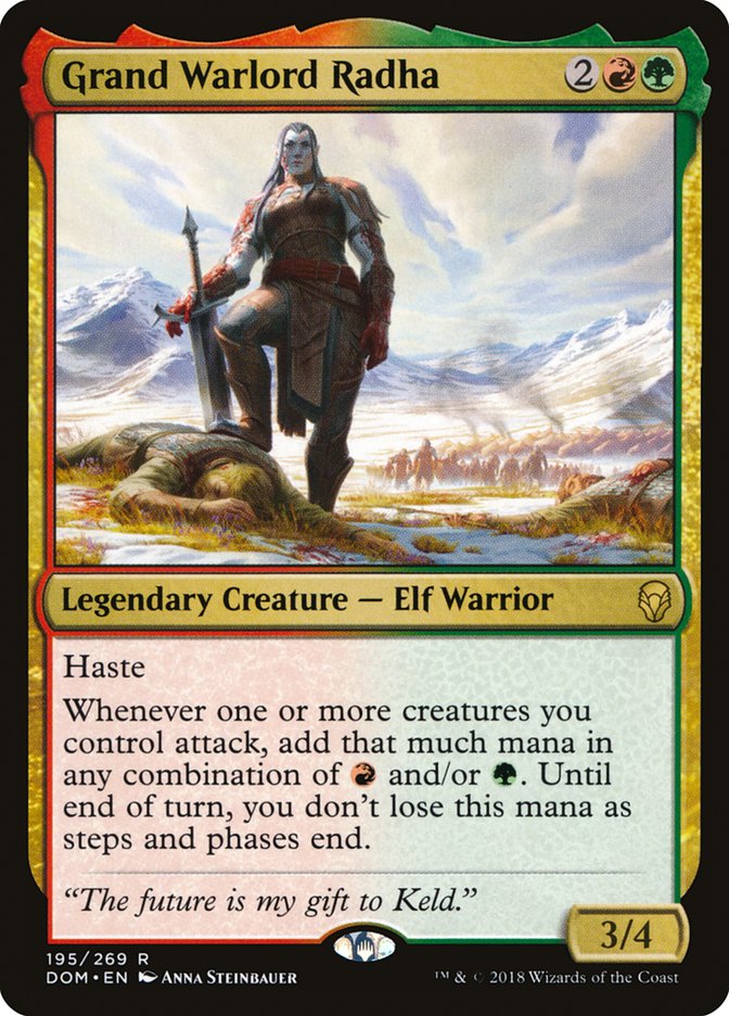 Grand Warlord Radha [Dominaria] - Magic: The Gathering - Card Brawlers | Quebec | Canada |