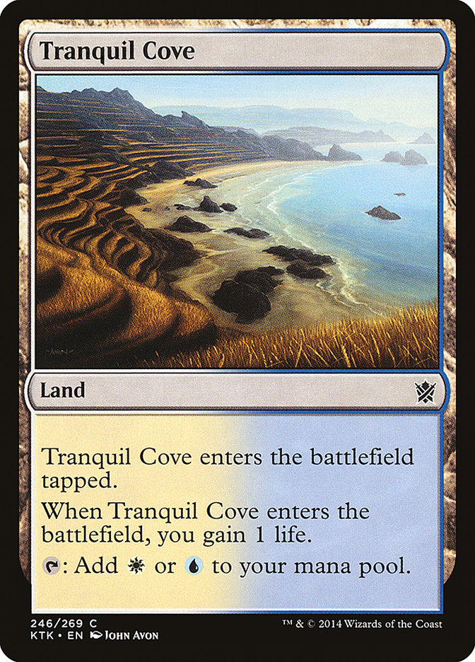 Tranquil Cove [Khans of Tarkir] - Magic: The Gathering - Card Brawlers | Quebec | Canada |