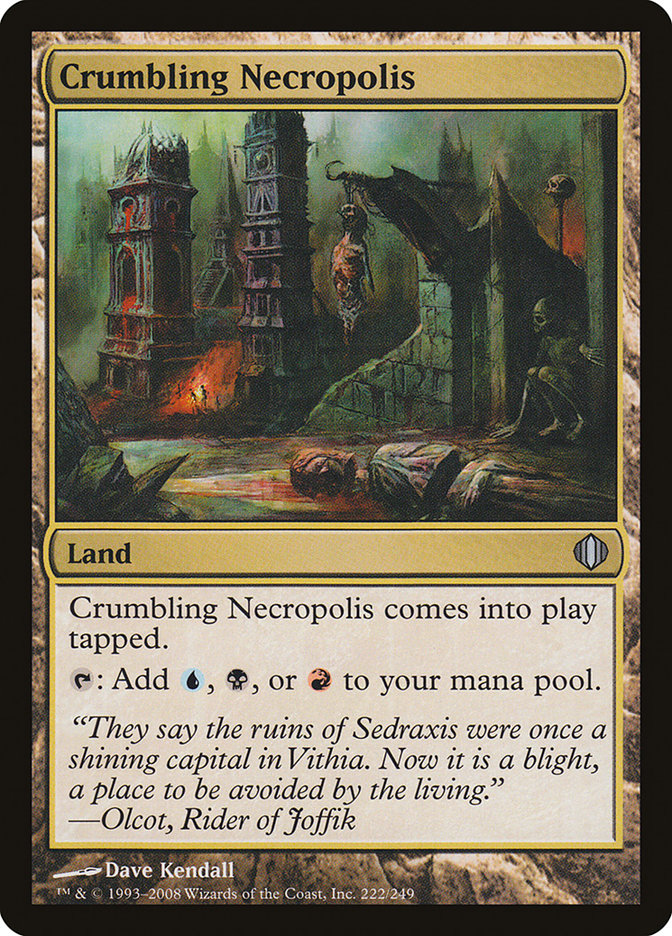 Crumbling Necropolis [Shards of Alara] - Magic: The Gathering - Card Brawlers | Quebec | Canada |