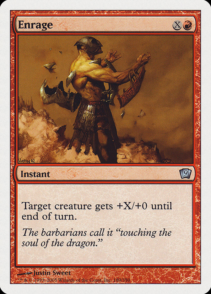 Enrage [Ninth Edition] - Magic: The Gathering - Card Brawlers | Quebec | Canada |