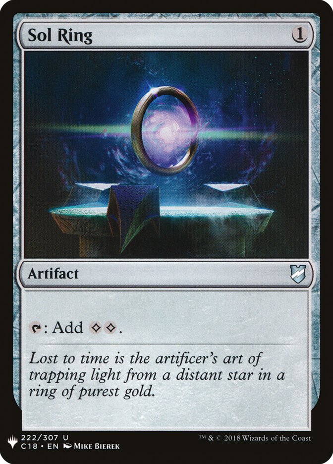Sol Ring [The List] - Magic: The Gathering - Card Brawlers | Quebec | Canada |