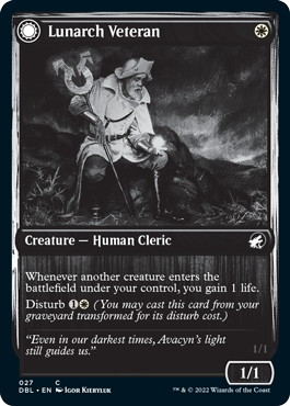 Lunarch Veteran // Luminous Phantom [Innistrad: Double Feature] - Magic: The Gathering - Card Brawlers | Quebec | Canada |