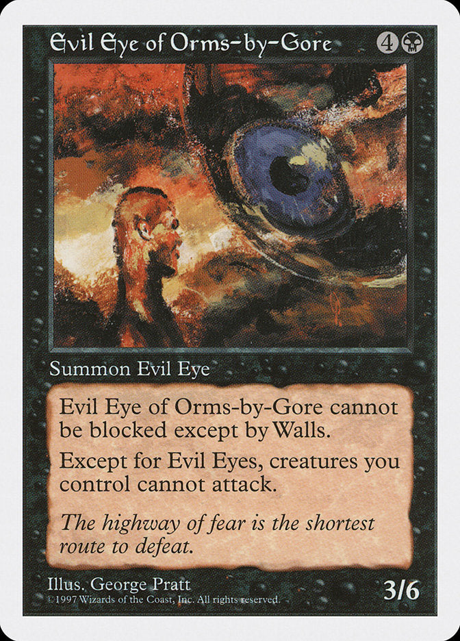Evil Eye of Orms-by-Gore [Fifth Edition] - Magic: The Gathering - Card Brawlers | Quebec | Canada |