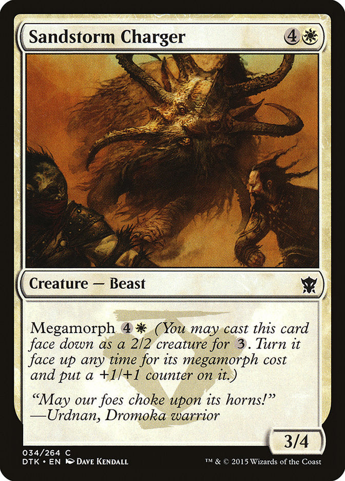 Sandstorm Charger [Dragons of Tarkir] - Magic: The Gathering - Card Brawlers | Quebec | Canada |