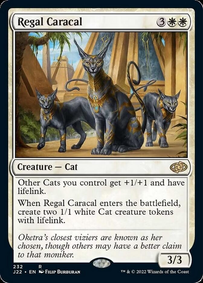 Regal Caracal [Jumpstart 2022] - Magic: The Gathering - Card Brawlers | Quebec | Canada |