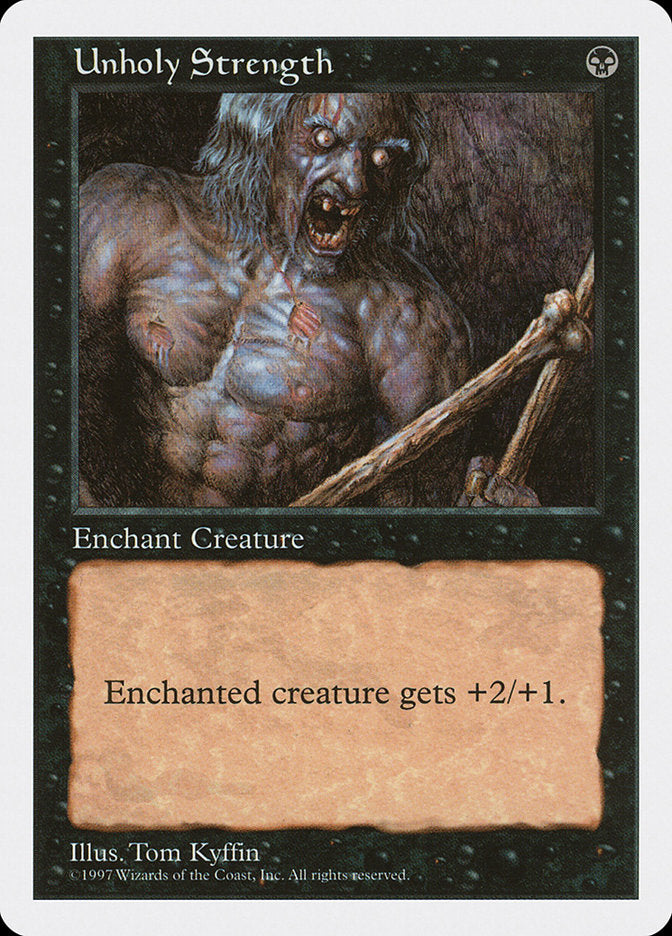 Unholy Strength [Fifth Edition] - Magic: The Gathering - Card Brawlers | Quebec | Canada |