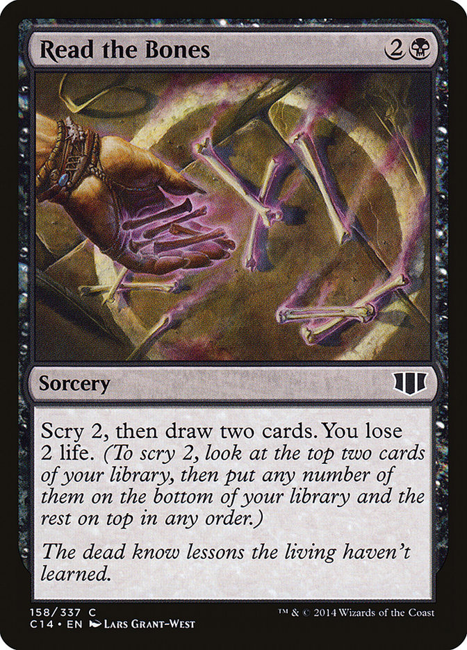 Read the Bones [Commander 2014] - Magic: The Gathering - Card Brawlers | Quebec | Canada |