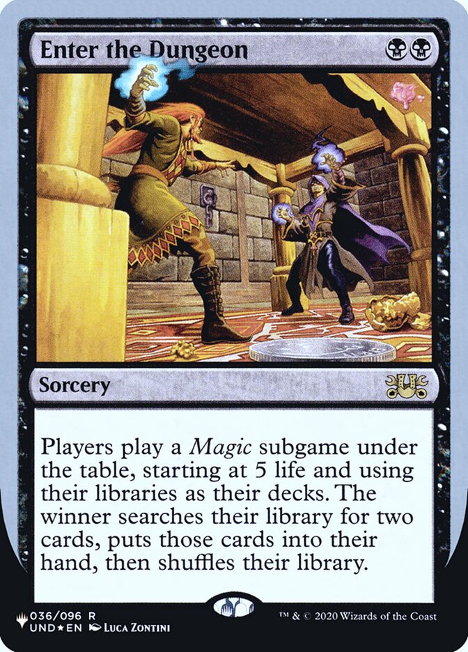 Enter the Dungeon (Unfinity Foil Edition) [The List] - Magic: The Gathering - Card Brawlers | Quebec | Canada |