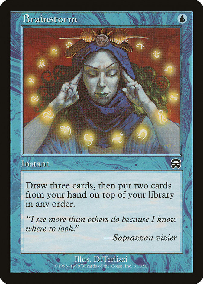 Brainstorm [Mercadian Masques] - Magic: The Gathering - Card Brawlers | Quebec | Canada |