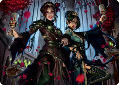 Falkenrath Celebrants 2 Art Card [Innistrad: Crimson Vow Art Series] - Magic: The Gathering - Card Brawlers | Quebec | Canada |