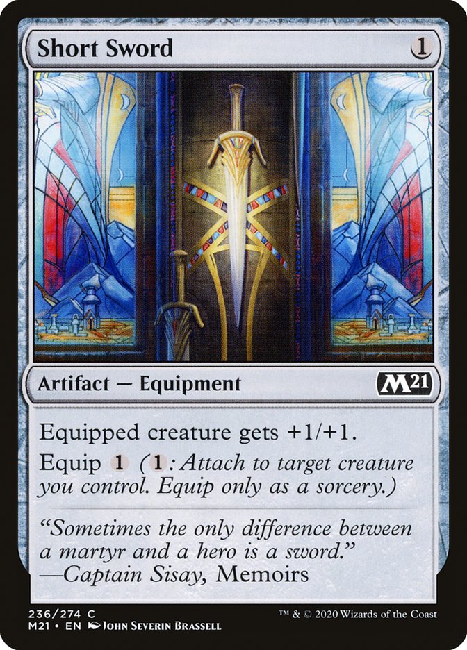 Short Sword [Core Set 2021] - Magic: The Gathering - Card Brawlers | Quebec | Canada |