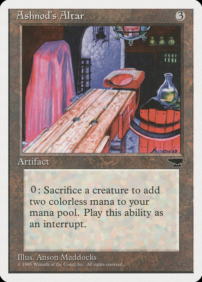 Ashnod's Altar [Chronicles] - Magic: The Gathering - Card Brawlers | Quebec | Canada |