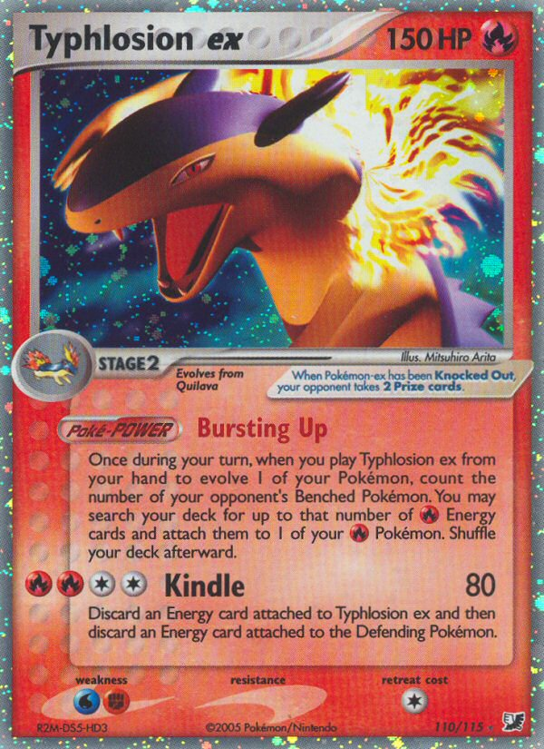 Typhlosion ex (110/115) [EX: Unseen Forces] - Pokémon - Card Brawlers | Quebec | Canada |