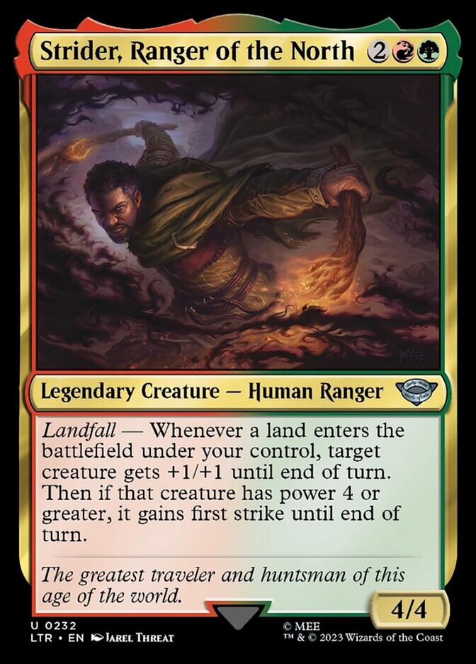 Strider, Ranger of the North [The Lord of the Rings: Tales of Middle-Earth] - Magic: The Gathering - Card Brawlers | Quebec | Canada |