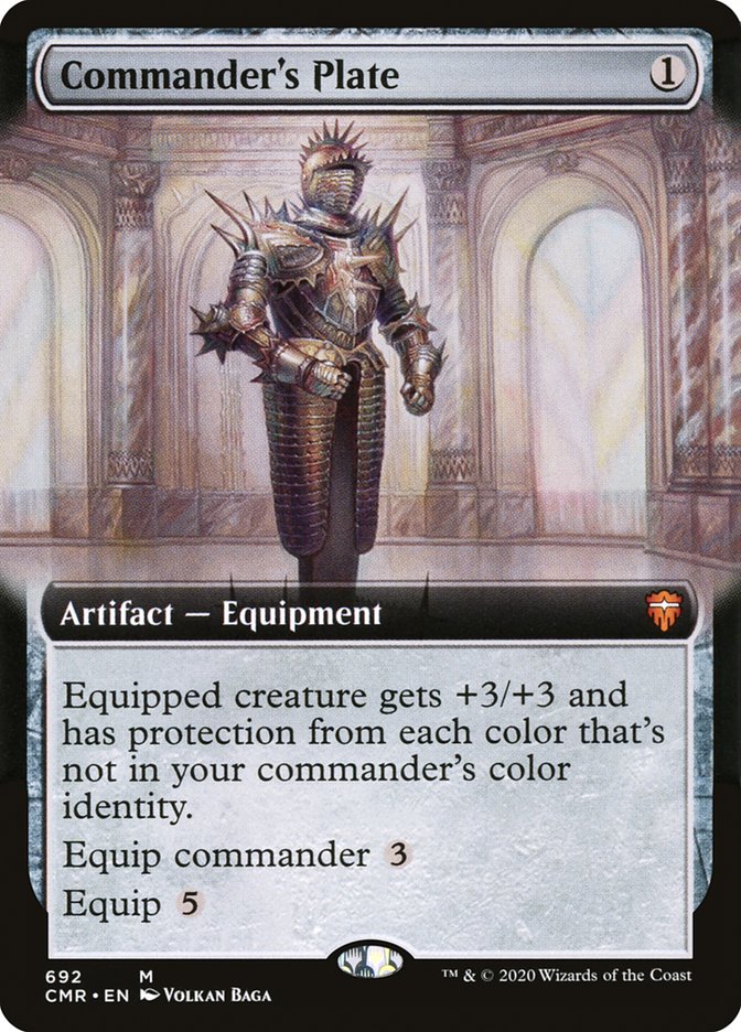 Commander's Plate (Extended Art) [Commander Legends] - Magic: The Gathering - Card Brawlers | Quebec | Canada |