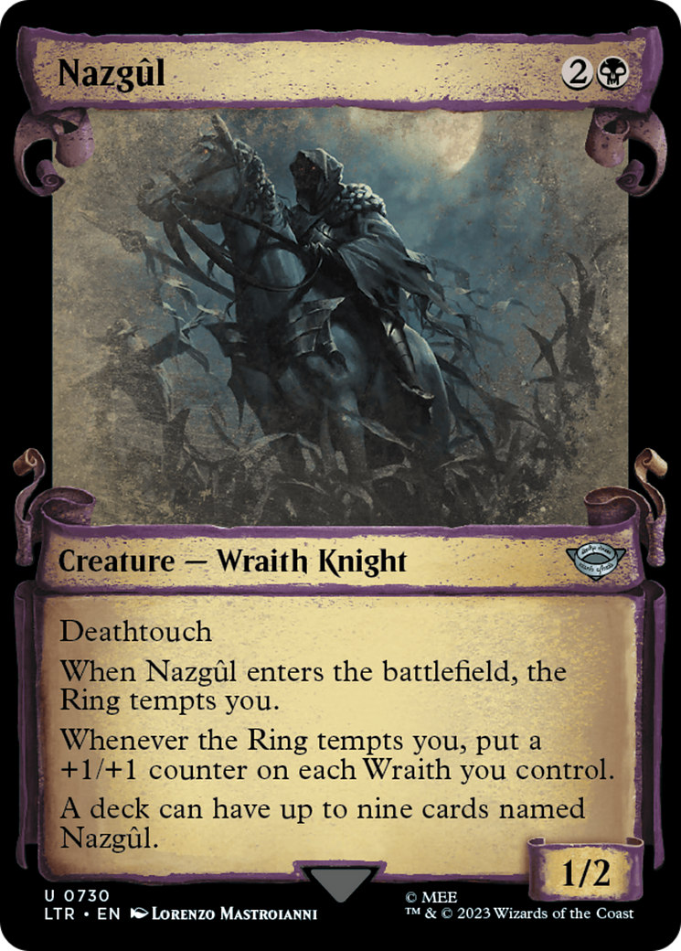 Nazgul (0730) [The Lord of the Rings: Tales of Middle-Earth Showcase Scrolls] - Magic: The Gathering - Card Brawlers | Quebec | Canada |