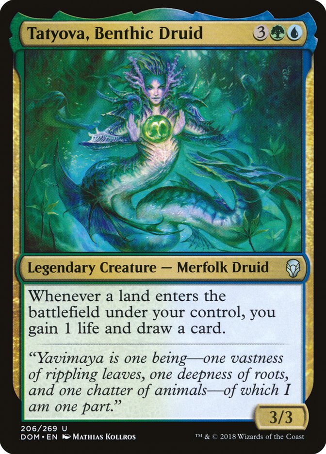Tatyova, Benthic Druid [Dominaria] - Magic: The Gathering - Card Brawlers | Quebec | Canada |