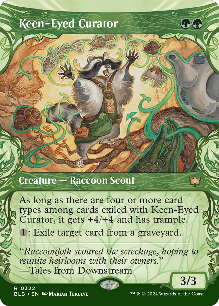 Keen-Eyed Curator (Showcase) [Bloomburrow] - Magic: The Gathering - Card Brawlers | Quebec | Canada |