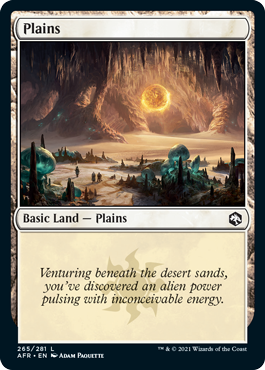 Plains (265) [Dungeons & Dragons: Adventures in the Forgotten Realms] - Magic: The Gathering - Card Brawlers | Quebec | Canada |
