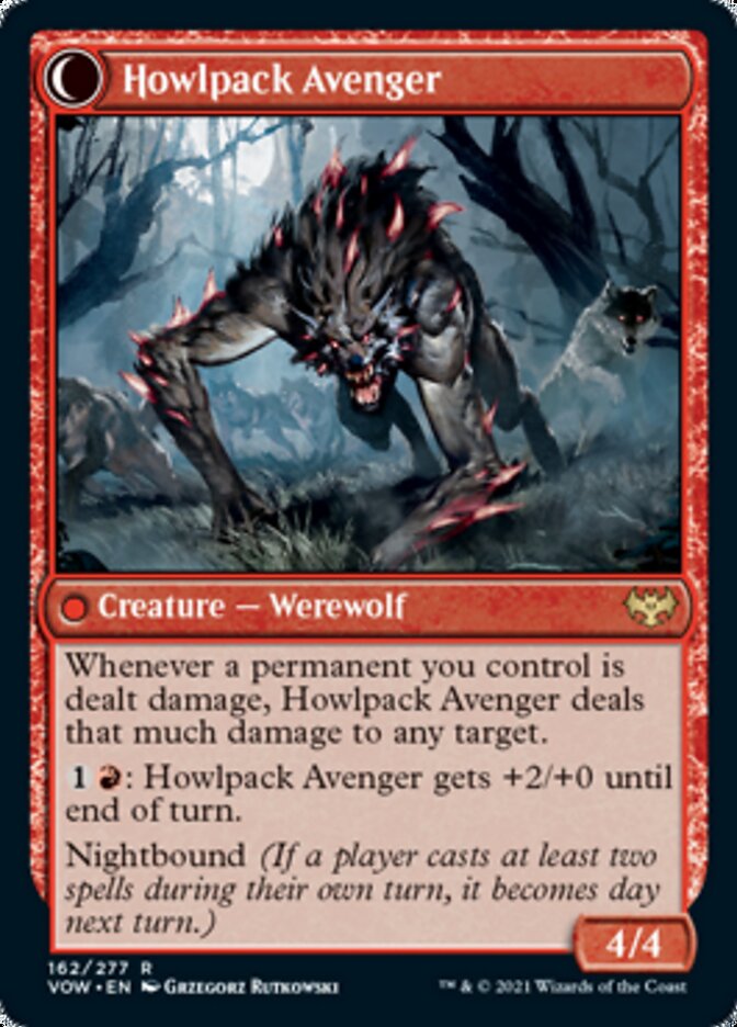 Ill-Tempered Loner // Howlpack Avenger [Innistrad: Crimson Vow] - Magic: The Gathering - Card Brawlers | Quebec | Canada |
