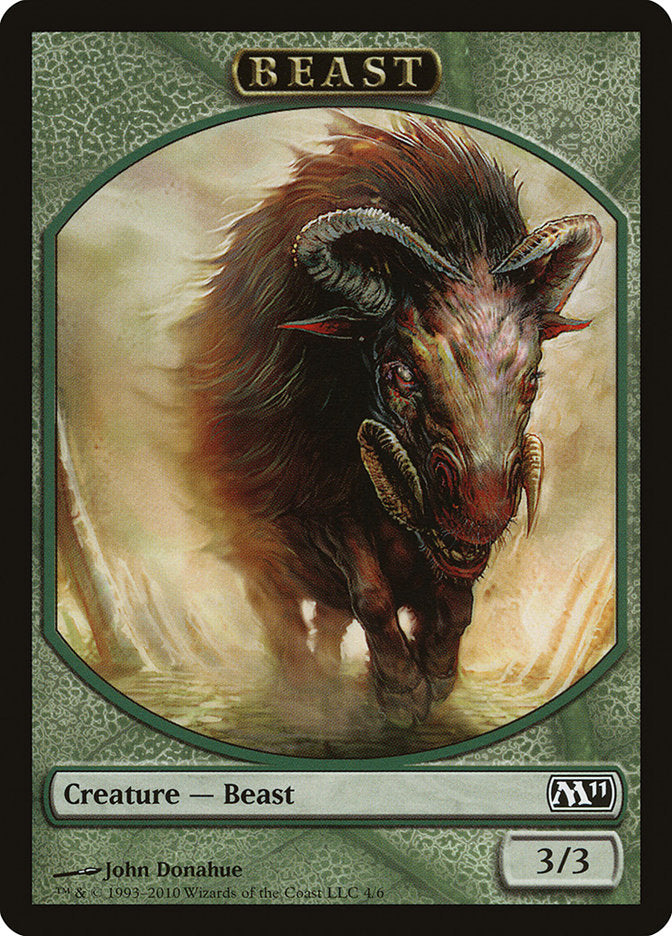 Beast Token [Magic 2011 Tokens] - Magic: The Gathering - Card Brawlers | Quebec | Canada |