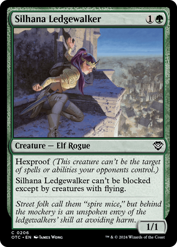 Silhana Ledgewalker [Outlaws of Thunder Junction Commander] - Magic: The Gathering - Card Brawlers | Quebec | Canada |