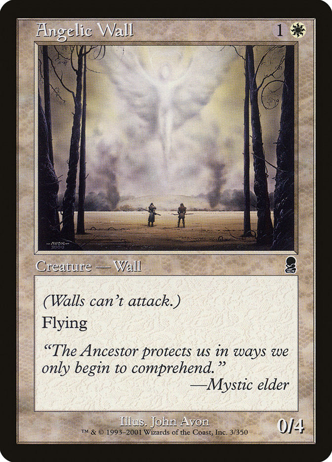 Angelic Wall [Odyssey] - Magic: The Gathering - Card Brawlers | Quebec | Canada |
