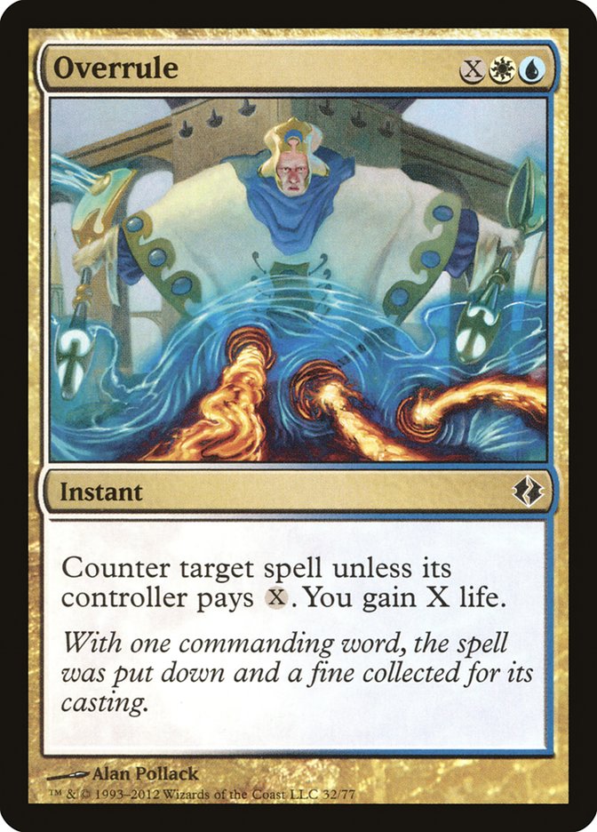 Overrule [Duel Decks: Venser vs. Koth] - Magic: The Gathering - Card Brawlers | Quebec | Canada |