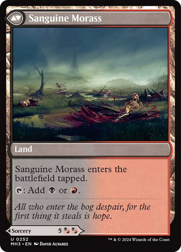 Bloodsoaked Insight // Sanguine Morass [Modern Horizons 3] - Magic: The Gathering - Card Brawlers | Quebec | Canada |