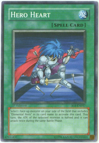 Hero Heart [SOI-EN037] Common - Yu-Gi-Oh! - Card Brawlers | Quebec | Canada |
