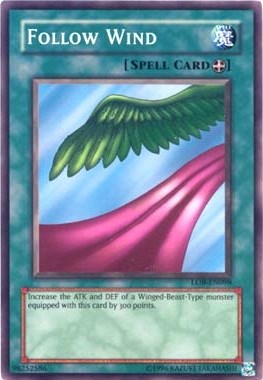 Follow Wind [LOB-EN098] Common - Yu-Gi-Oh! - Card Brawlers | Quebec | Canada |